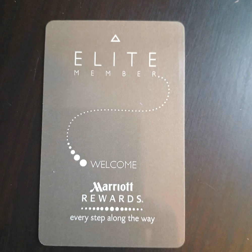 MARRIOTT Elite Member Rewards Collectible Hotel Key Card Vacation Souvenir